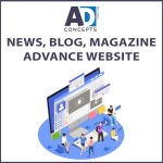 News, Blog, Magazine Advance Website
